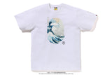 Bape Men’s Bape X Ukiyo-E - Ape Head Tee White