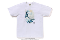 Bape Men’s Bape X Ukiyo-E - Ape Head Tee White