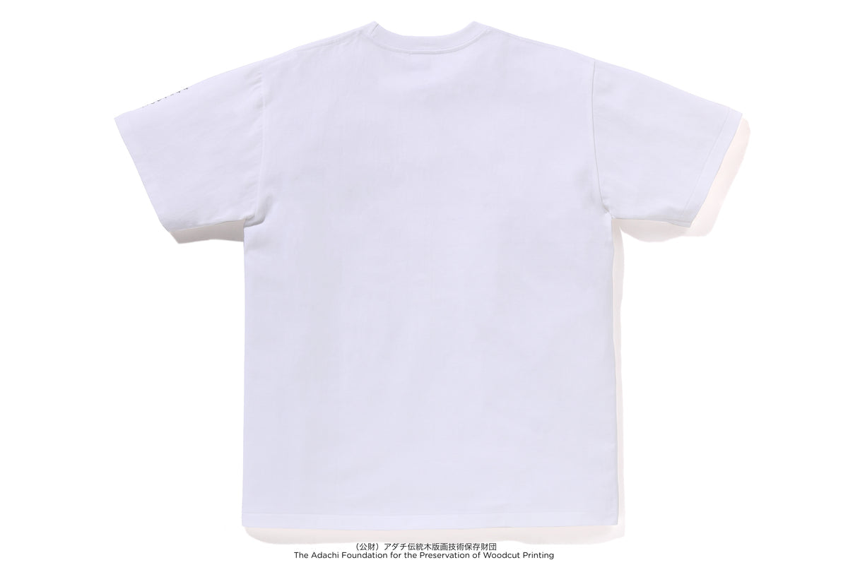 Bape Men’s Bape X Ukiyo-E - Ape Head Tee White