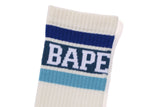 Bape Men’s Line Socks Blue