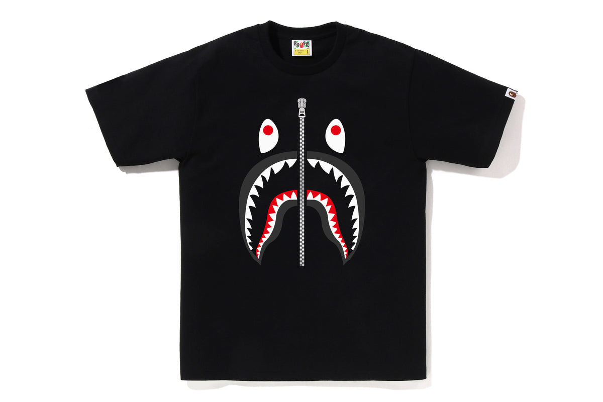 Bape Men’s Shark Tee Black