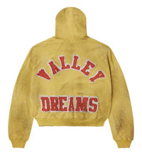 Vale Forever Sun Cluster Zip Up Hoodie Mustard Yellow