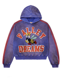 Vale Forever Anthem Pullover Hoodie Blue