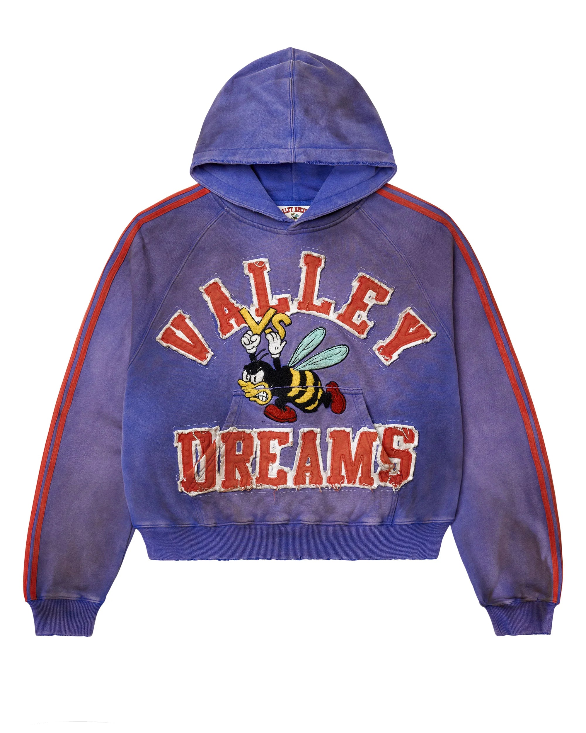 Vale Forever Anthem Pullover Hoodie Blue