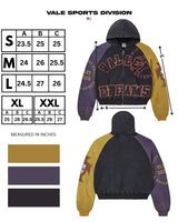 Vale Forever Crest Zip Up Hoodie Black