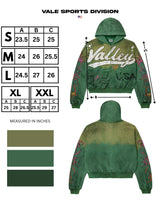 Vale Forever Inferno Zip Up Hoodie Green