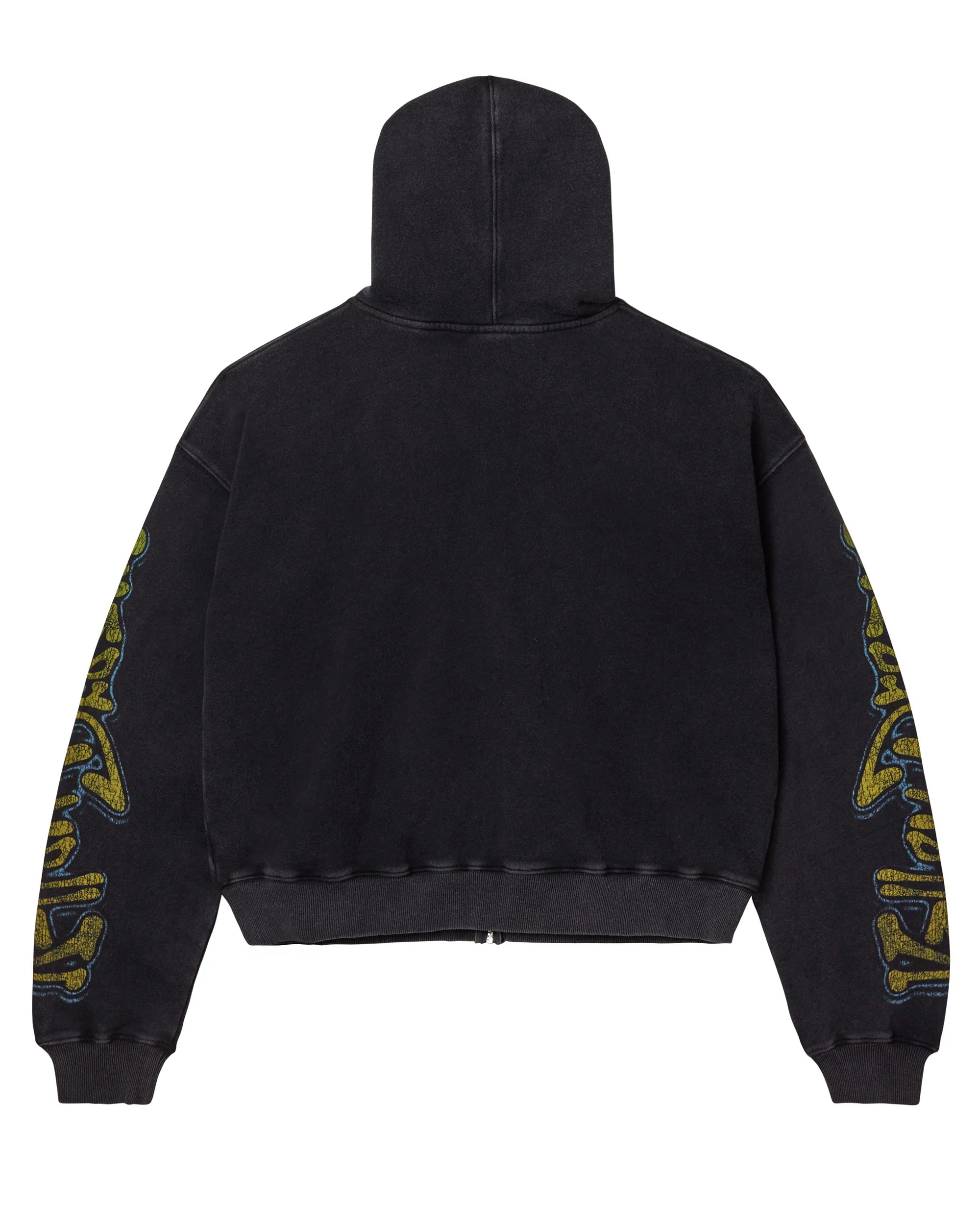 Vale Forever Gods Liberty Zip Up Hoodie Black