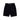 Focus Denim Men’s Cut Patched Shorts Black