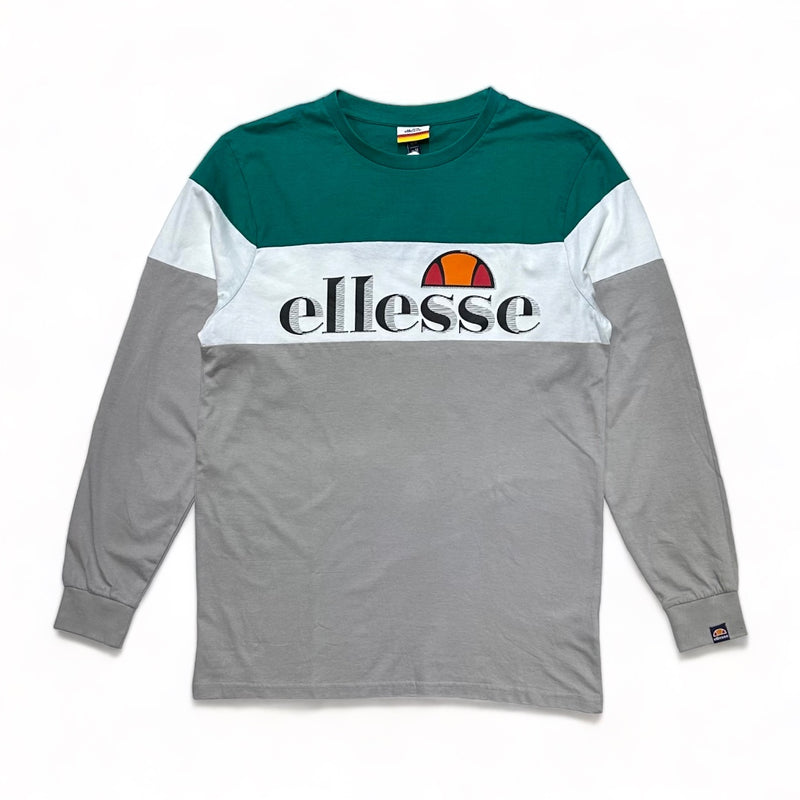 Ellesse (turquoise white/grey Long Sleeve T-Shirt)