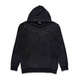 Reelistik Nyc Logo Diamond Hoodie Black Wash