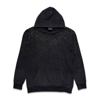 Reelistik Nyc Logo Diamond Hoodie Black Wash