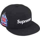 Supreme Shop Anniversary Box Logo 59FIFTY Fitted Hat Black New York