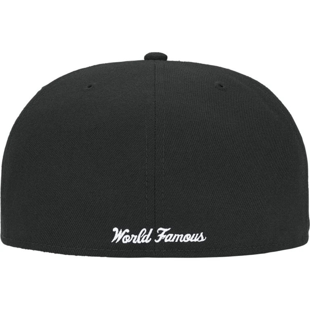 Supreme Shop Anniversary Box Logo 59FIFTY Fitted Hat Black New York