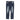 Denimicity Men's Cut Patched Jeans Dark Blue Wash