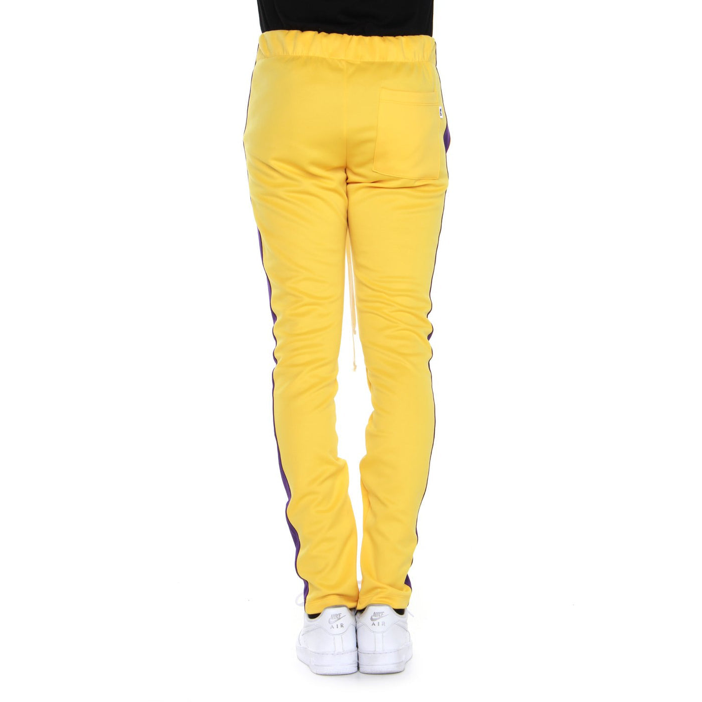 EPTM TRACK PANTS-YELLOW/PURPLE