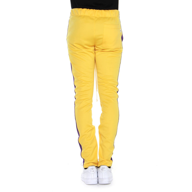 EPTM TRACK PANTS-YELLOW/PURPLE