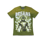 Denimicity Men's Dreams From The Other Side Tee Olive/Beige