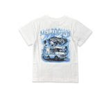 Denimicity kids Melt Down On Sunset Tee White/Baby Blue