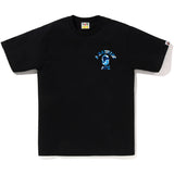 Bape Men’s Abc Camo College Ats Tee Black X Blue