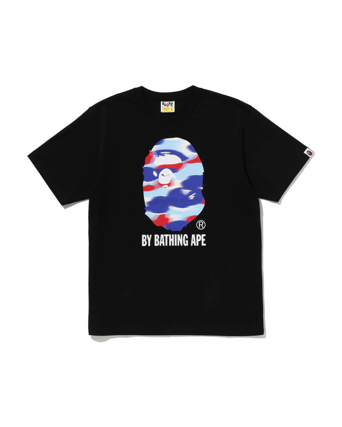 Bape Screen Camo College Tee Black