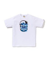 Bape Abc Camo Paint Can Tee White X Blue