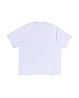 Bape Ape Shall Never Kill Ape College Tee White X Blue