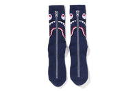 Bape Shark Jacquard Socks Navy Blue
