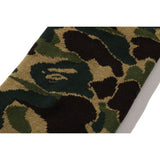 Bape Abc Camo Jacquard Socks Green