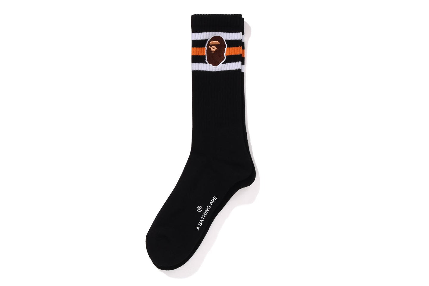 Bape Ape Head Socks Black