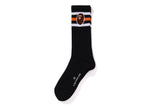 Bape Ape Head Socks Black
