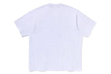 Bape Multi Logo College Tee White