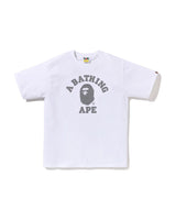 Bape Reflective On College Tee White