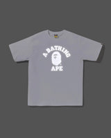 Bape Reflective On College Tee White
