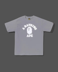 Bape Reflective On College Tee White