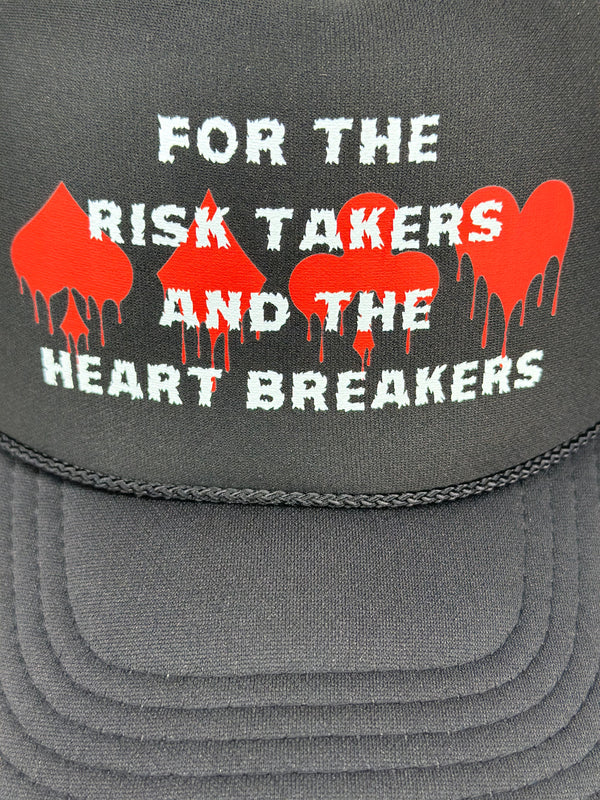 November reine (black risk taker & heart breaker hat)