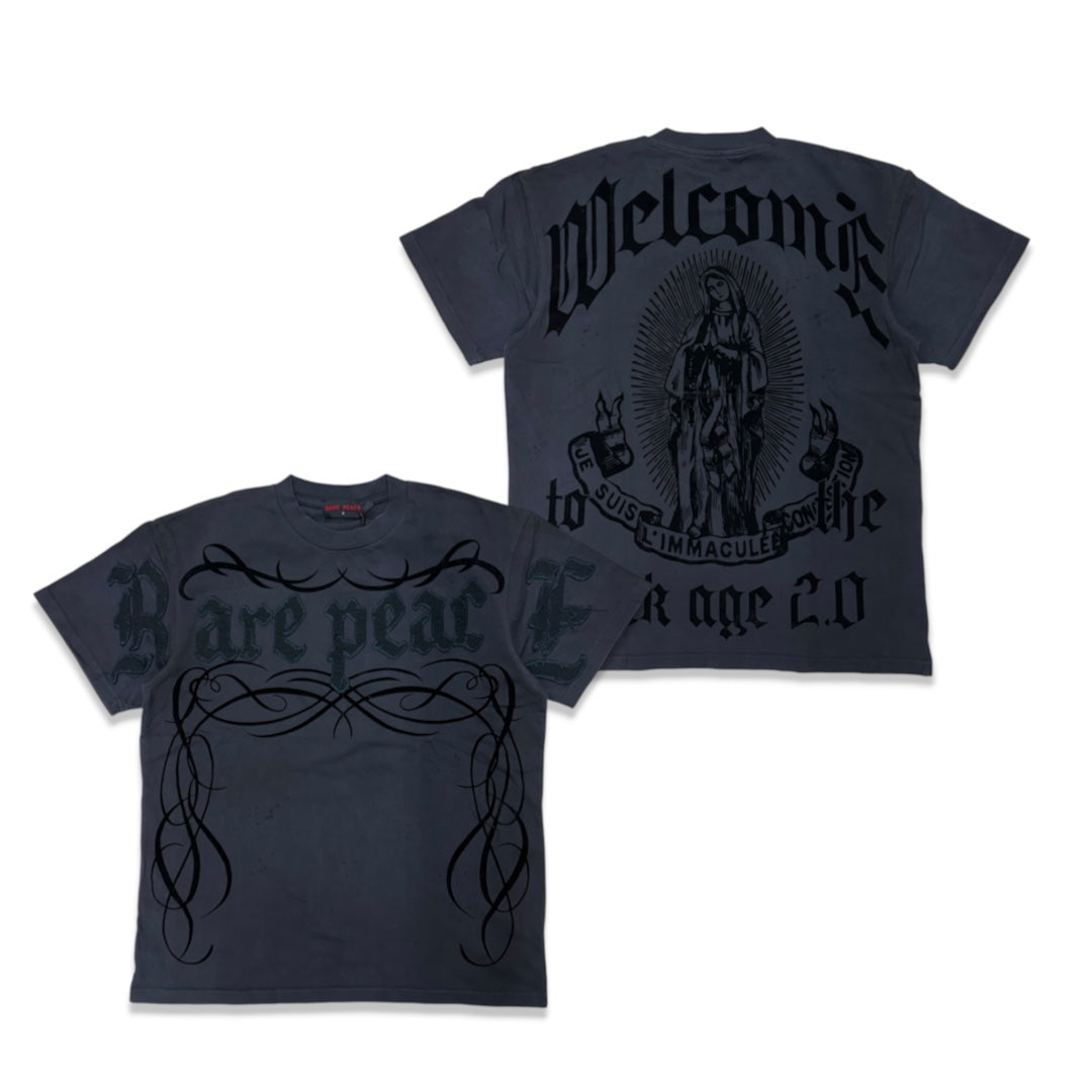 Rare Peace Dark Age Tee Dark Grey