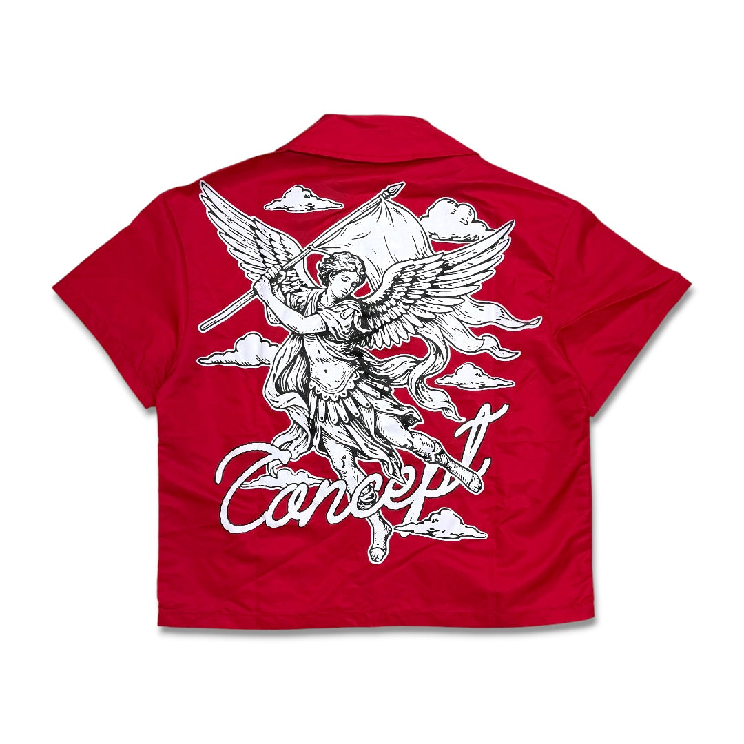 Concept Freedom Nylon Short Set Red
