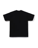 Bape Abc Camo College Milo Tee Black X Blue