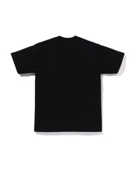 Bape Abc Camo College Milo Tee Black X Blue