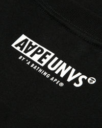 AAPE by A Bathing Ape Moonface Logo Tee – Black/Camo