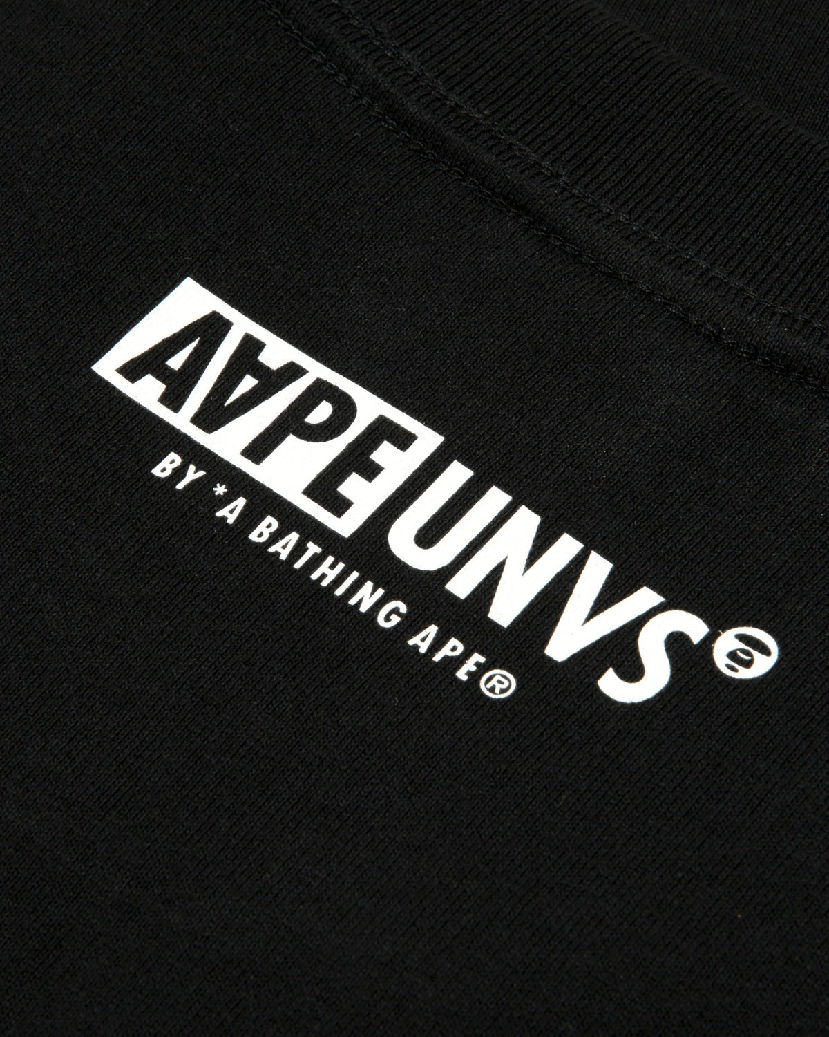 AAPE by A Bathing Ape Moonface Logo Tee – Black/Camo