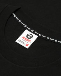 AAPE by A Bathing Ape Moonface Logo Tee – Black/Camo