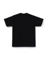 Bape STA Camo College Tee Black X Yellow