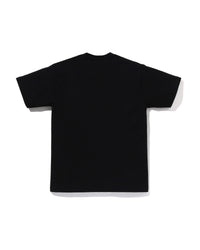 Bape STA Camo College Tee Black X Yellow