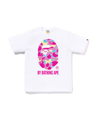 Bape STA Camo By Bathing Ape Tee White X Pink