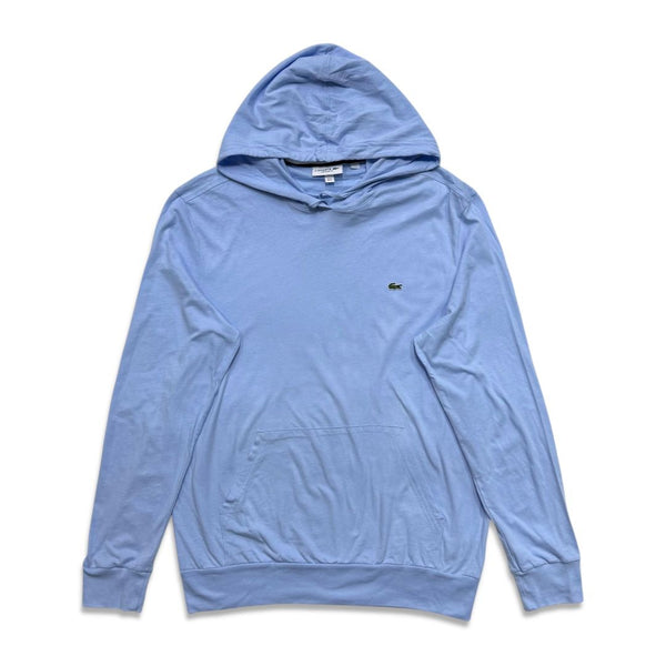 Lacoste Men’s Pullover Lightweight Hoodie – Light Blue G5J