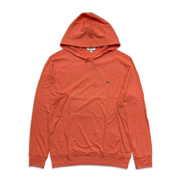 Lacoste Men’s Pullover Lightweight Hoodie – Light Orange AEE