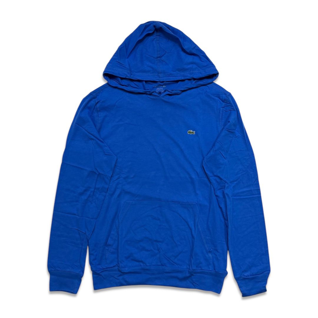 Lacoste Men’s Lightweight Pullover Hoodie – West Indies Blue W15
