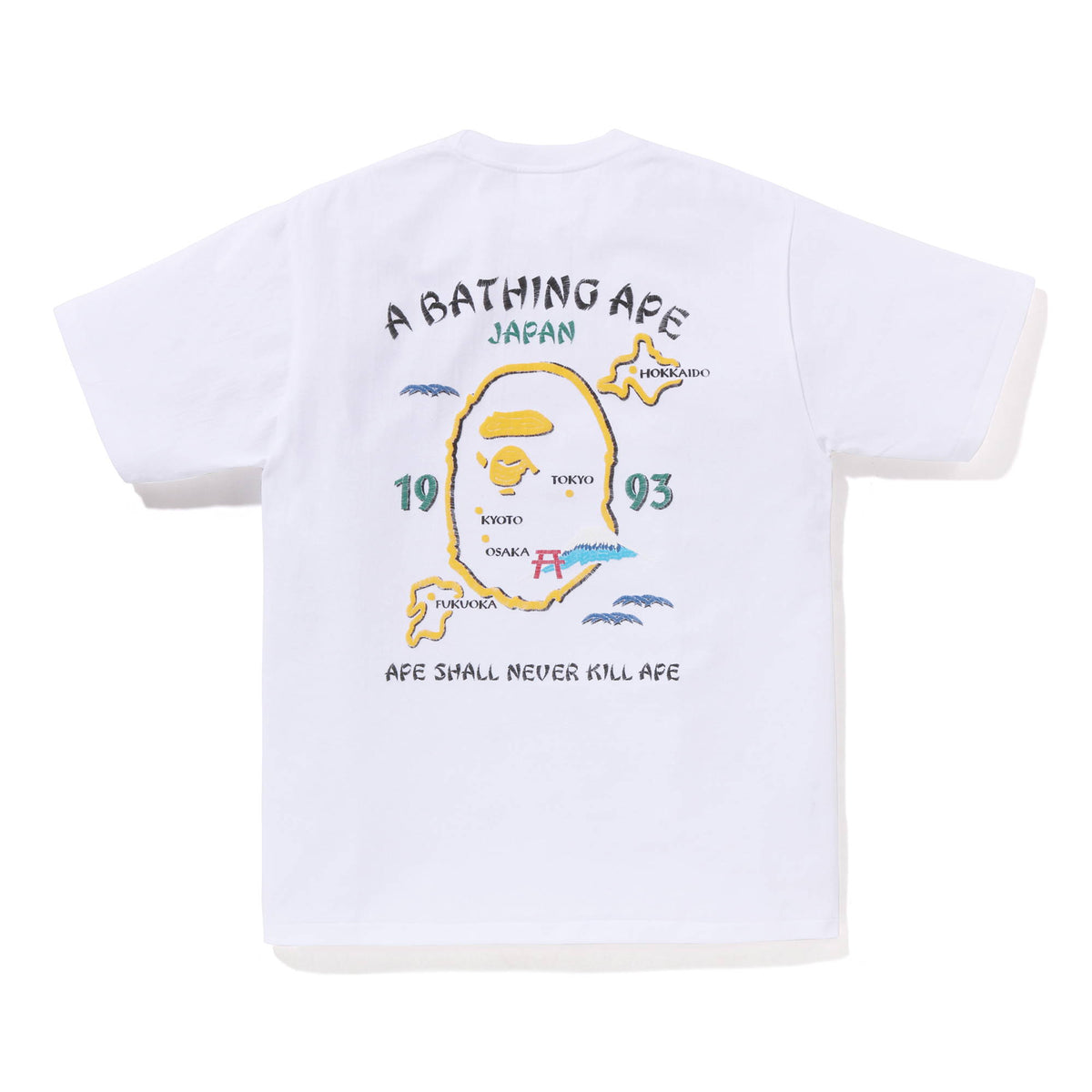 Bape Japan Souvenir Tee White