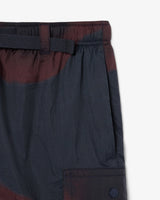 Lacoste Men’s Ombré Print Nylon Cargo Shorts – Navy Blue GH9659-51-EIX